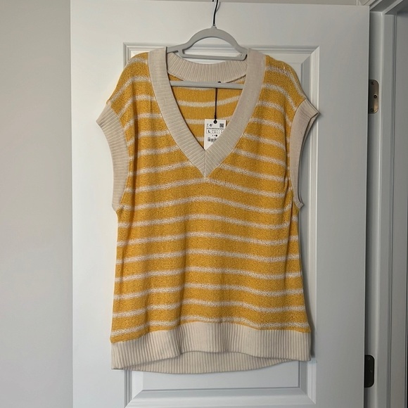 Zara NWT Sweater vest Tunic - Picture 1 of 5